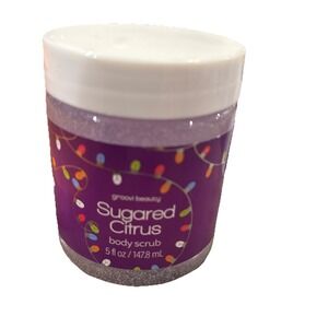 Groovi Beauty Body Scrub Sugared Citrus 5oz Exfoliating Cleanser – NEW & Sealed